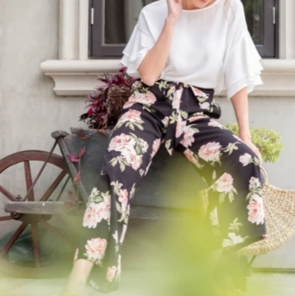 Floral pants